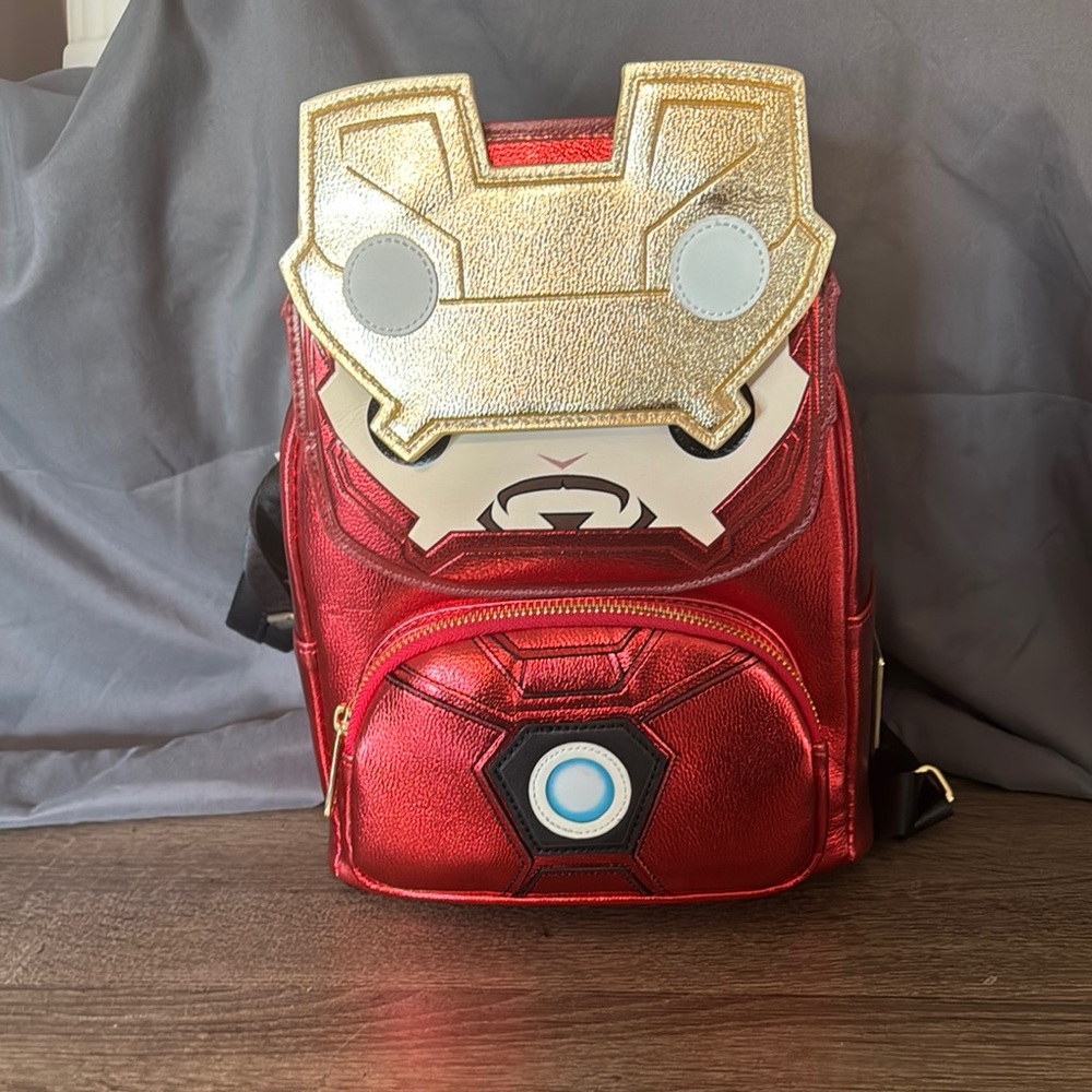 Loungefly Iron Man Light Up Backpack